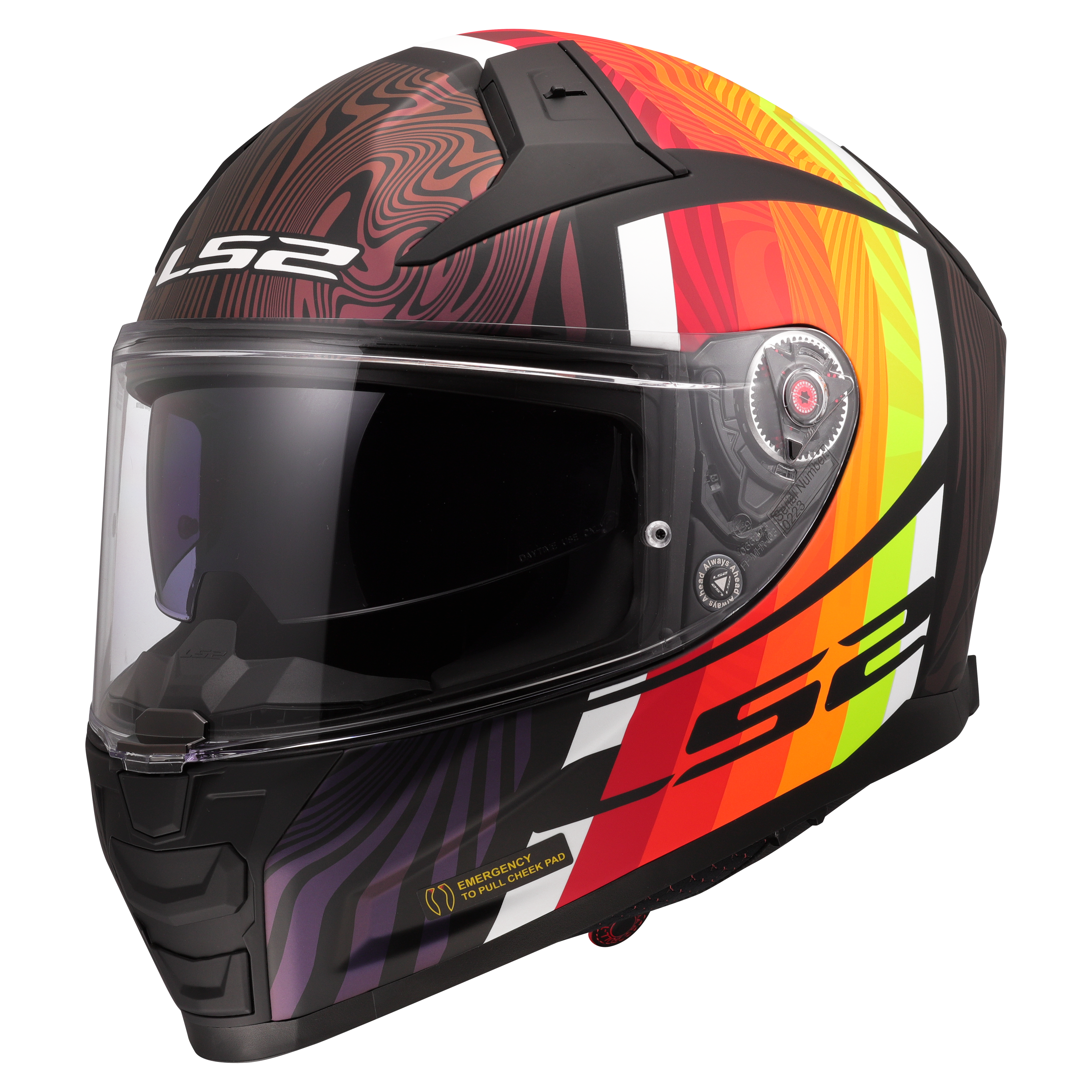 LS2 FF811 VECTOR II FREEDOM BLACK CHAMELEON-06