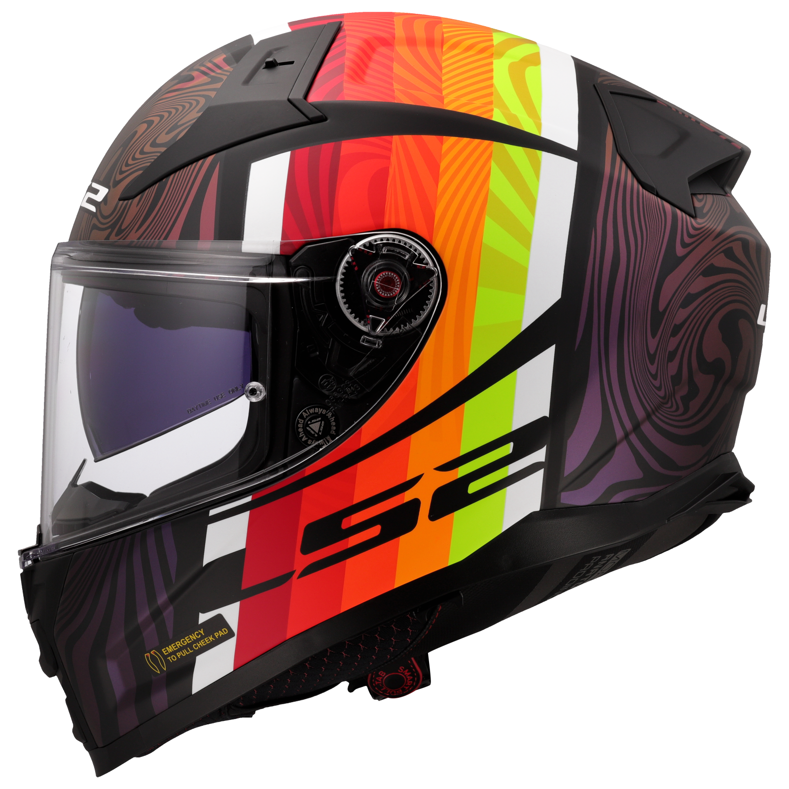 LS2 FF811 VECTOR II FREEDOM BLACK CHAMELEON-06