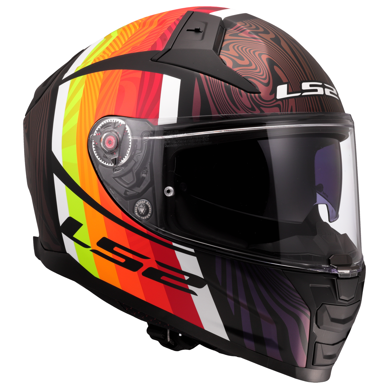 LS2 FF811 VECTOR II FREEDOM BLACK CHAMELEON-06