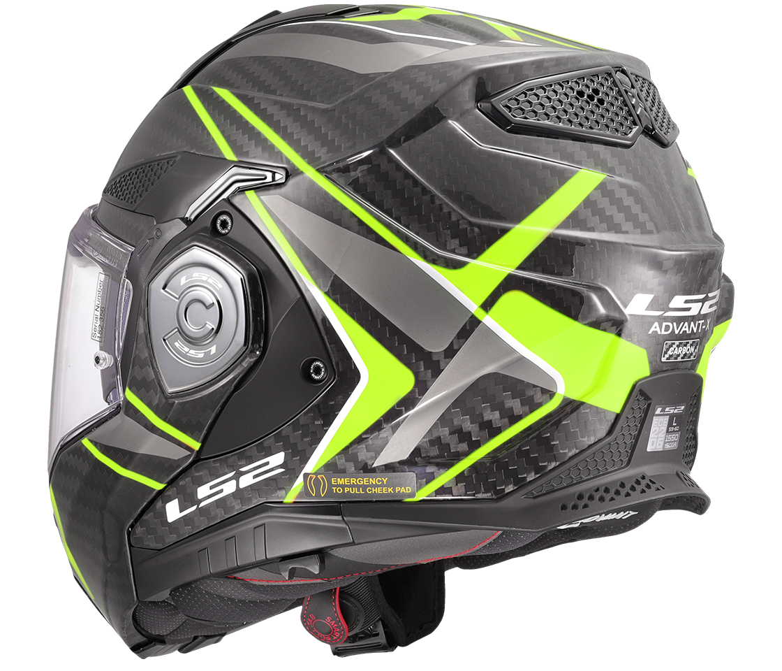 LS2 FF901 ADVANT X C FUTURE II H-V YELLOW-06 3XL