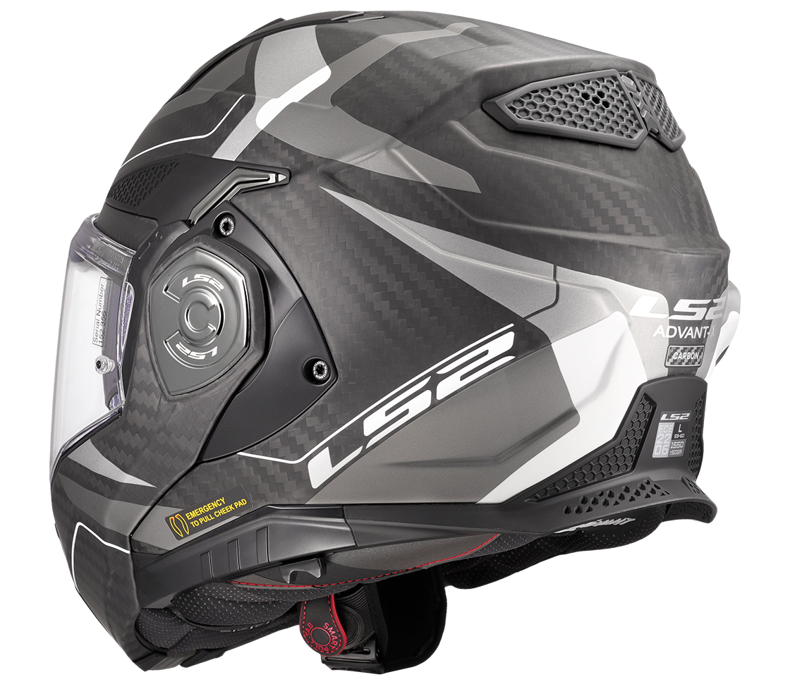 LS2 FF901 ADVANT X C HORIZON SILVER GREY-06 3XL