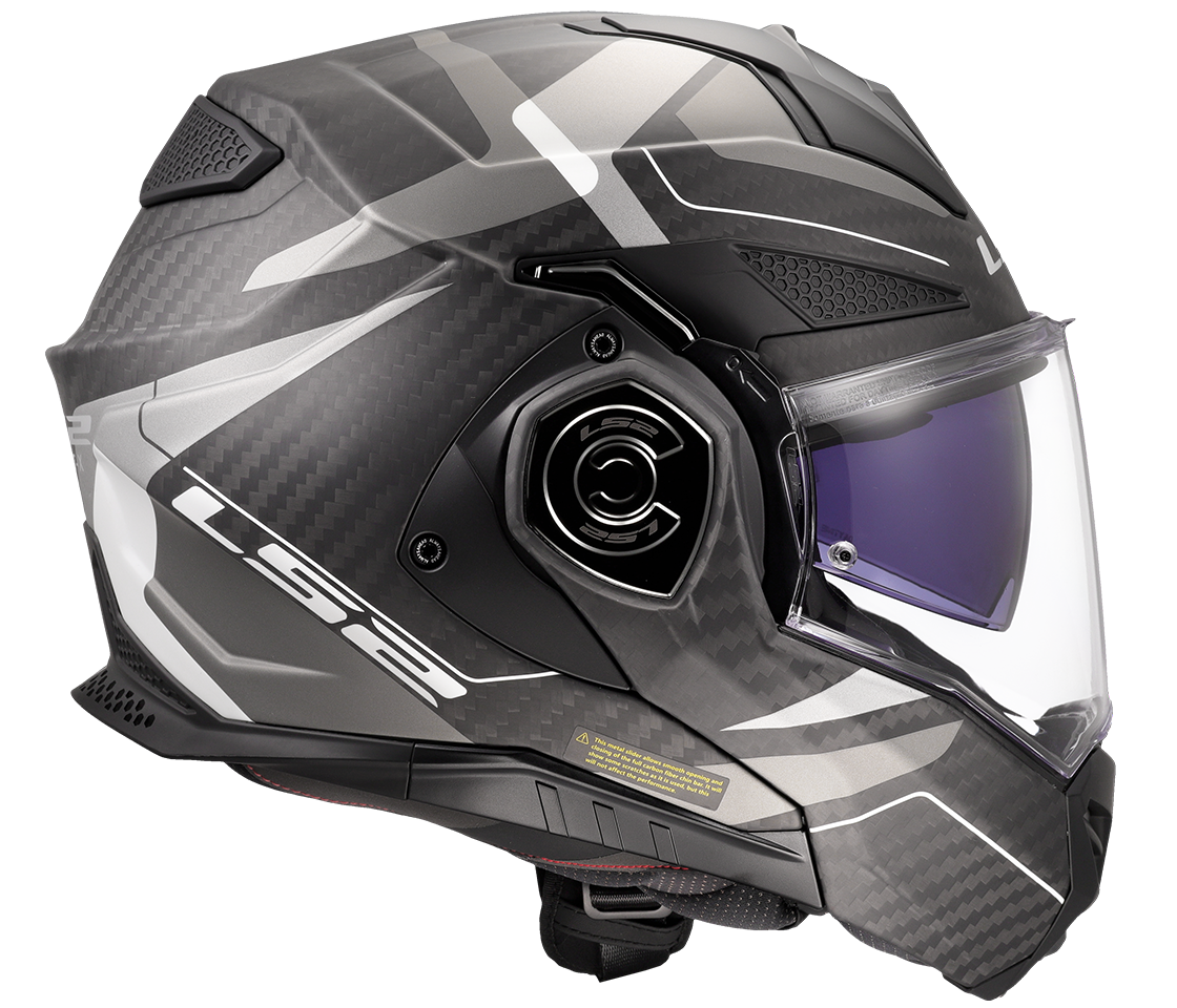 LS2 FF901 ADVANT X C HORIZON SILVER GREY-06 3XL