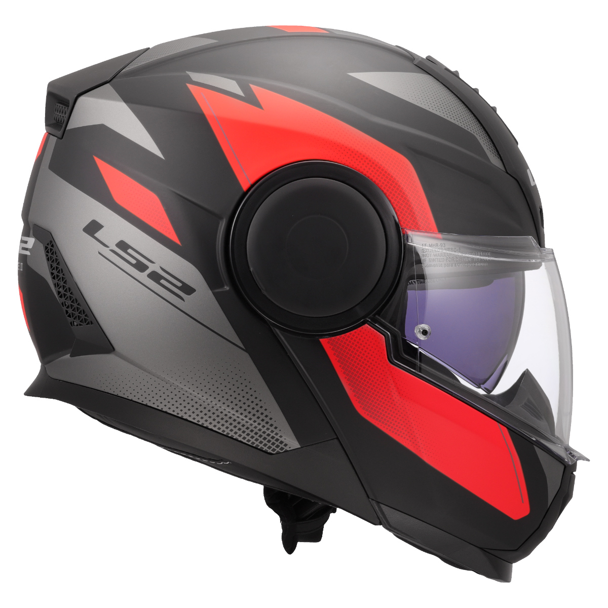 LS2 FF902 SCOPE II DURIA BLACK RED-06 3XL