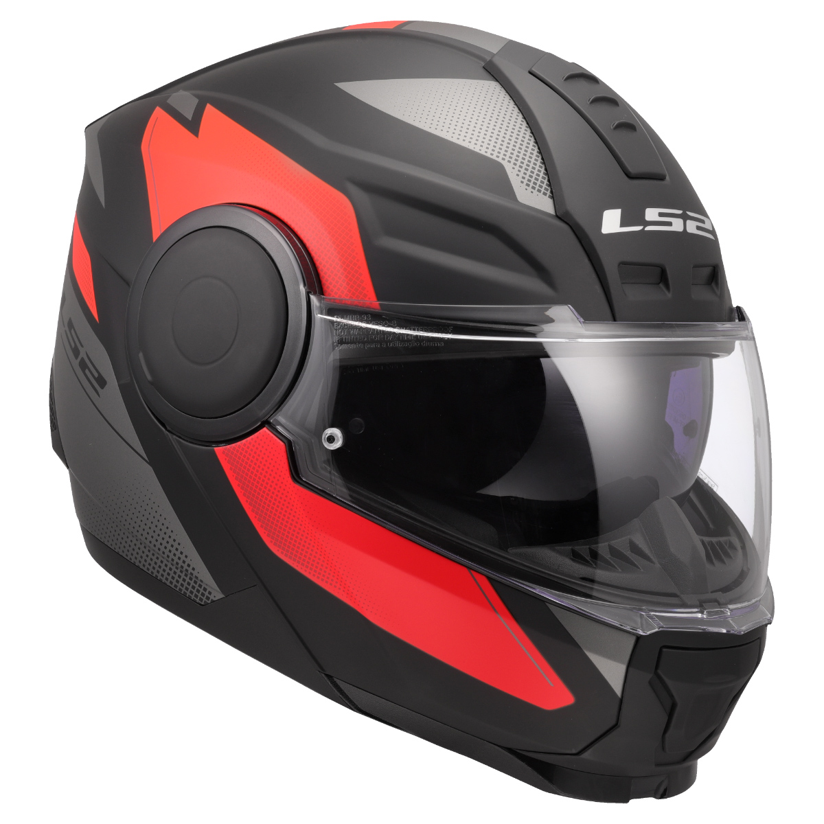 LS2 FF902 SCOPE II DURIA BLACK RED-06 3XL