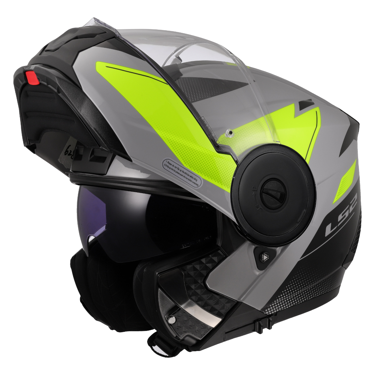 LS2 FF902 SCOPE II DURIA GREY H-VIS YELLOW-06 3XL
