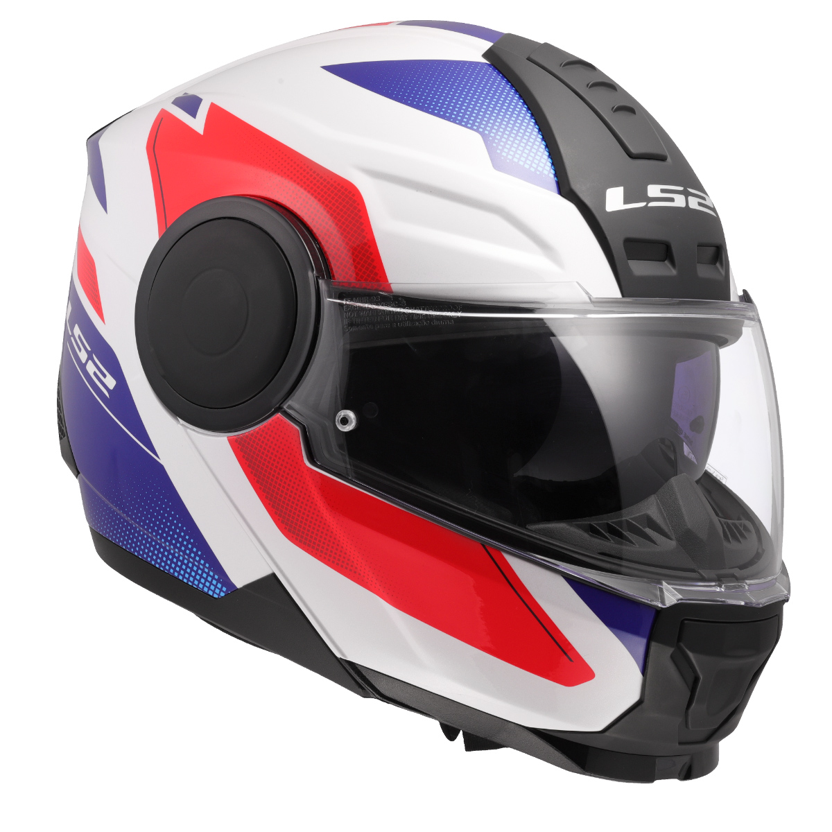 LS2 FF902 SCOPE II DURIA WHITE BLUE RED-06 3XL