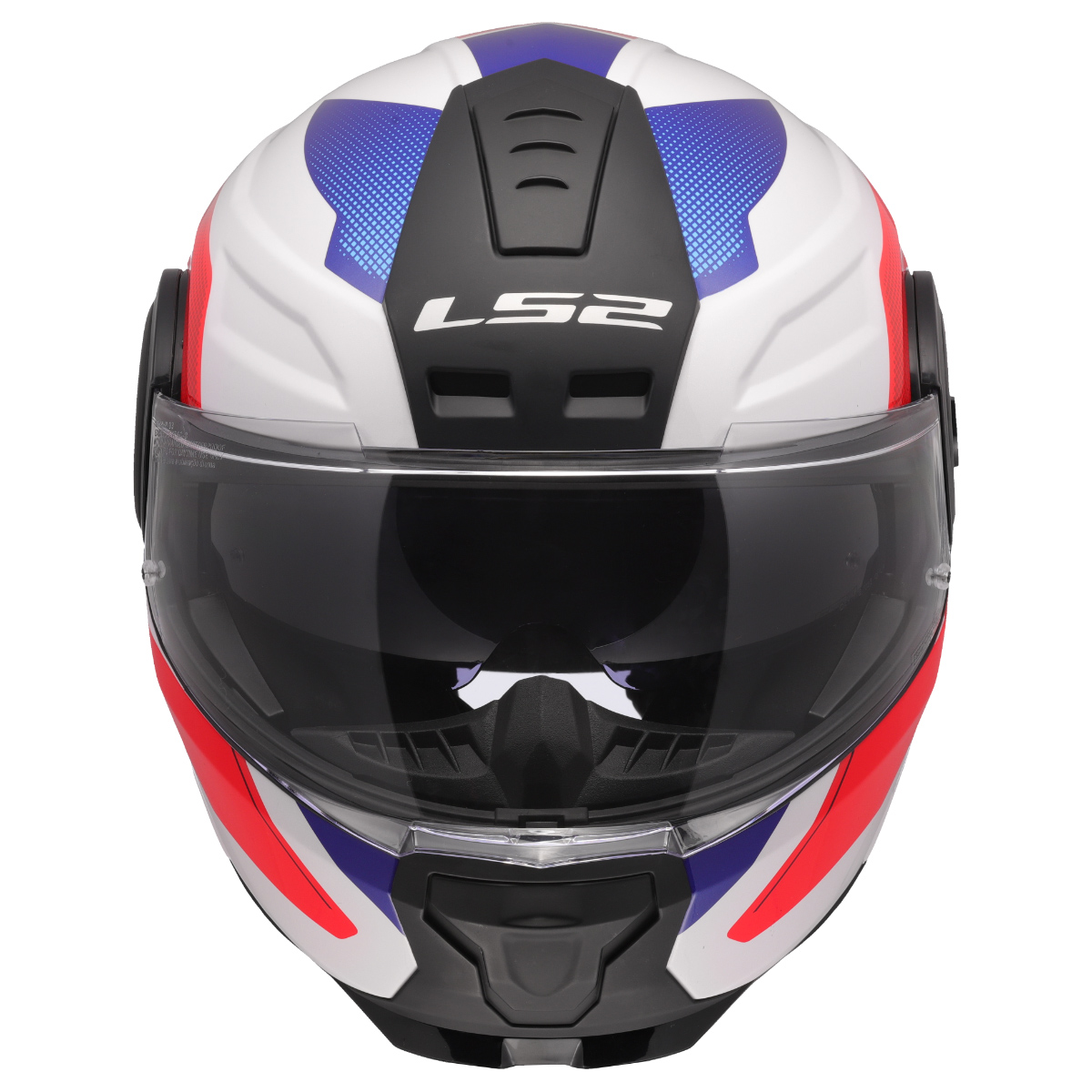LS2 FF902 SCOPE II DURIA WHITE BLUE RED-06 3XL
