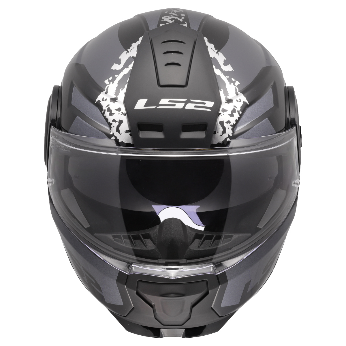 LS2 FF902 SCOPE II OXYD BLACK TITANIUM-06 3XL