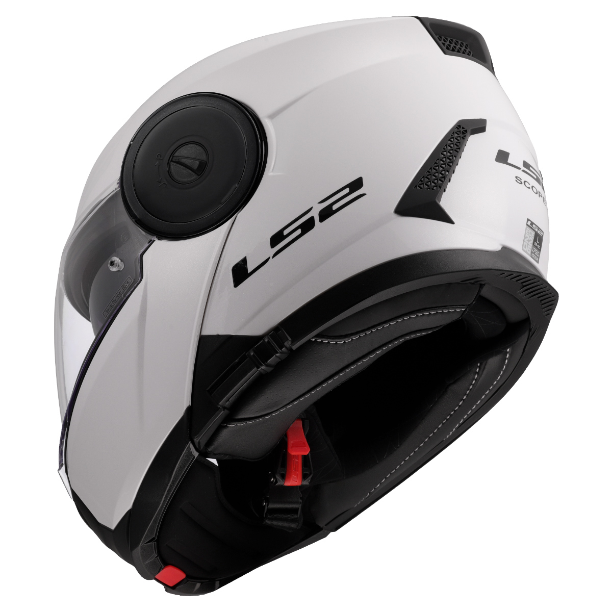 LS2 FF902 SCOPE II SOLID GLOSS WHITE-06