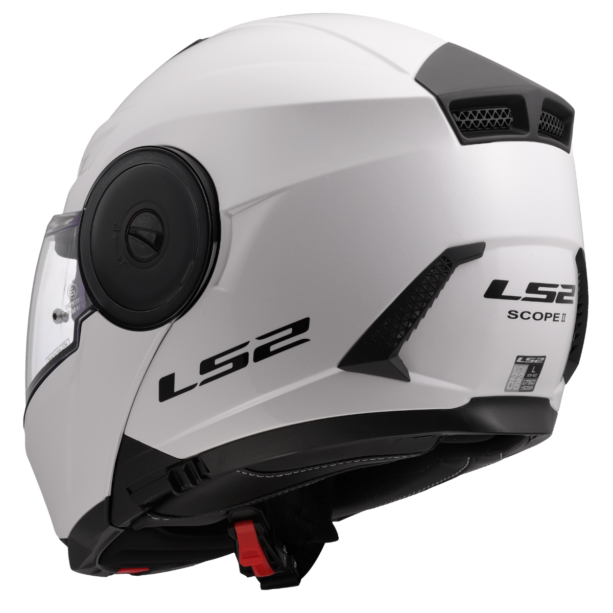 LS2 FF902 SCOPE II SOLID GLOSS WHITE-06 3XL