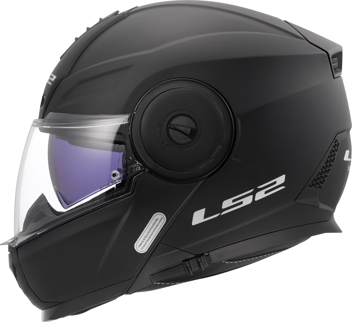 LS2 FF902 SCOPE II SOLID MATT BLACK-06