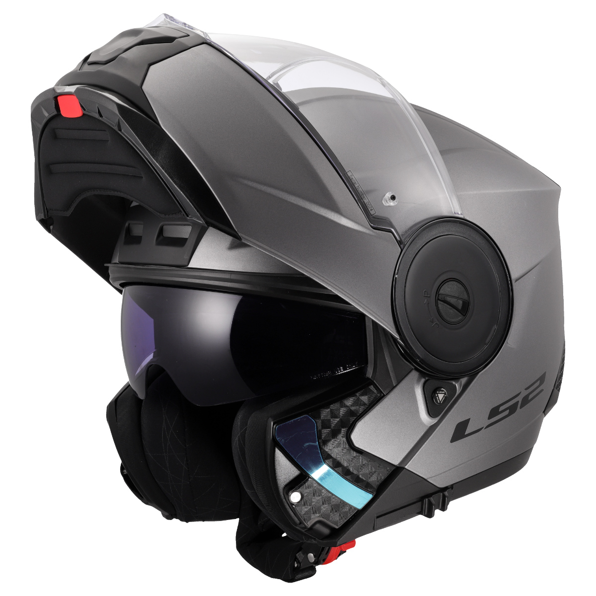 LS2 FF902 SCOPE II SOLID MATT TITANIUM-06