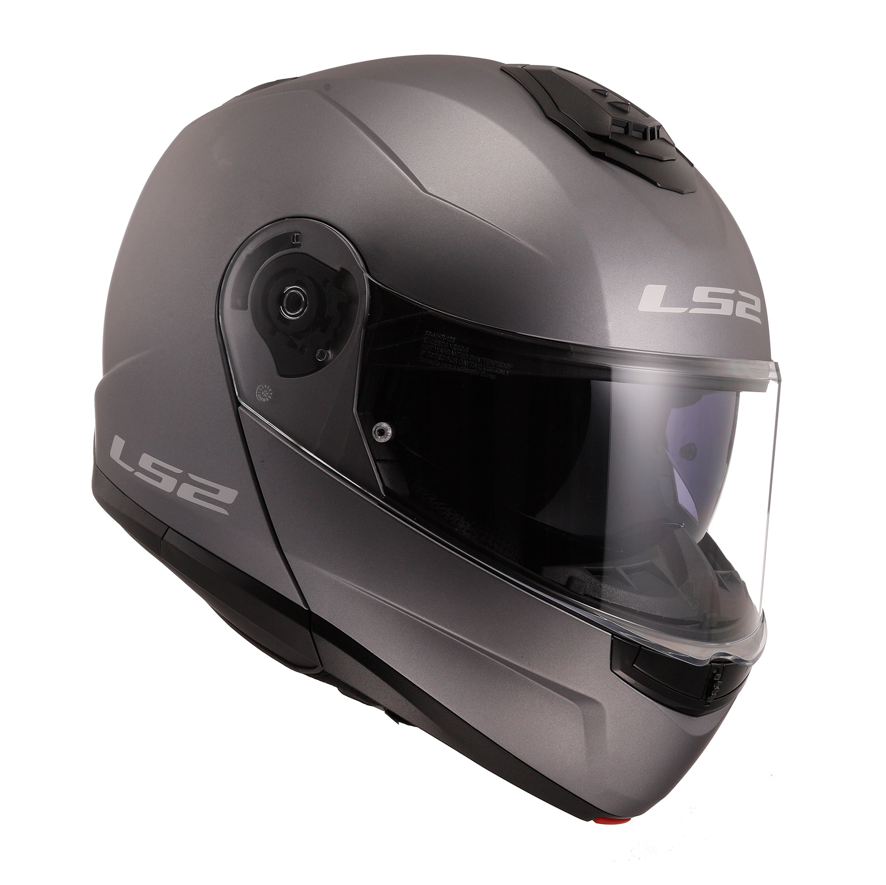 LS2 FF908 STROBE II MATT TITANIUM-06 3XL
