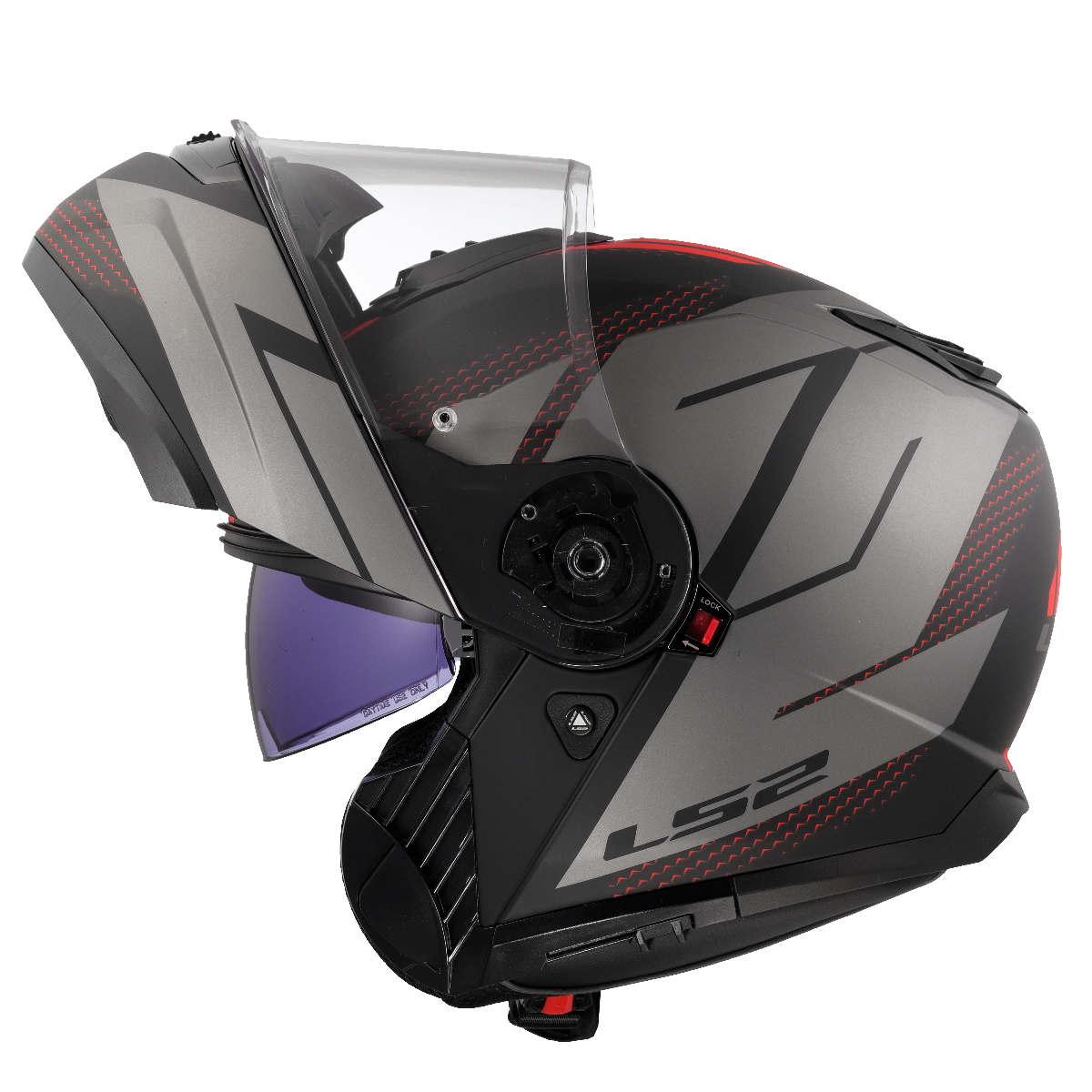 LS2 FF908 STROBE II CODE BLACK GREY-06