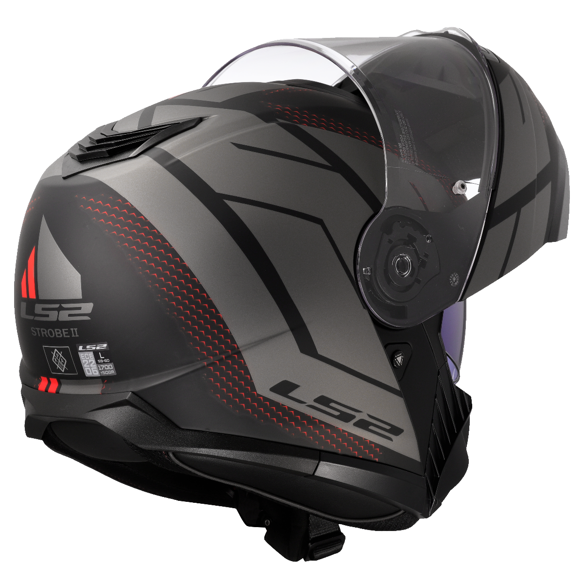 LS2 FF908 STROBE II CODE BLACK GREY-06