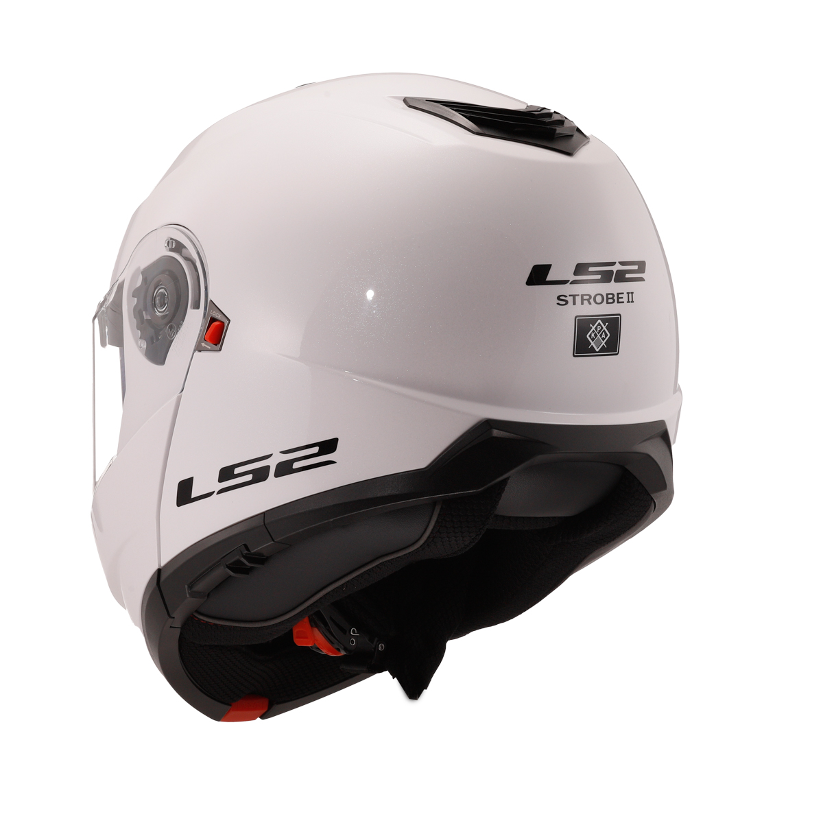 LS2 FF908 STROBE II GLOSS WHITE-06 3XL