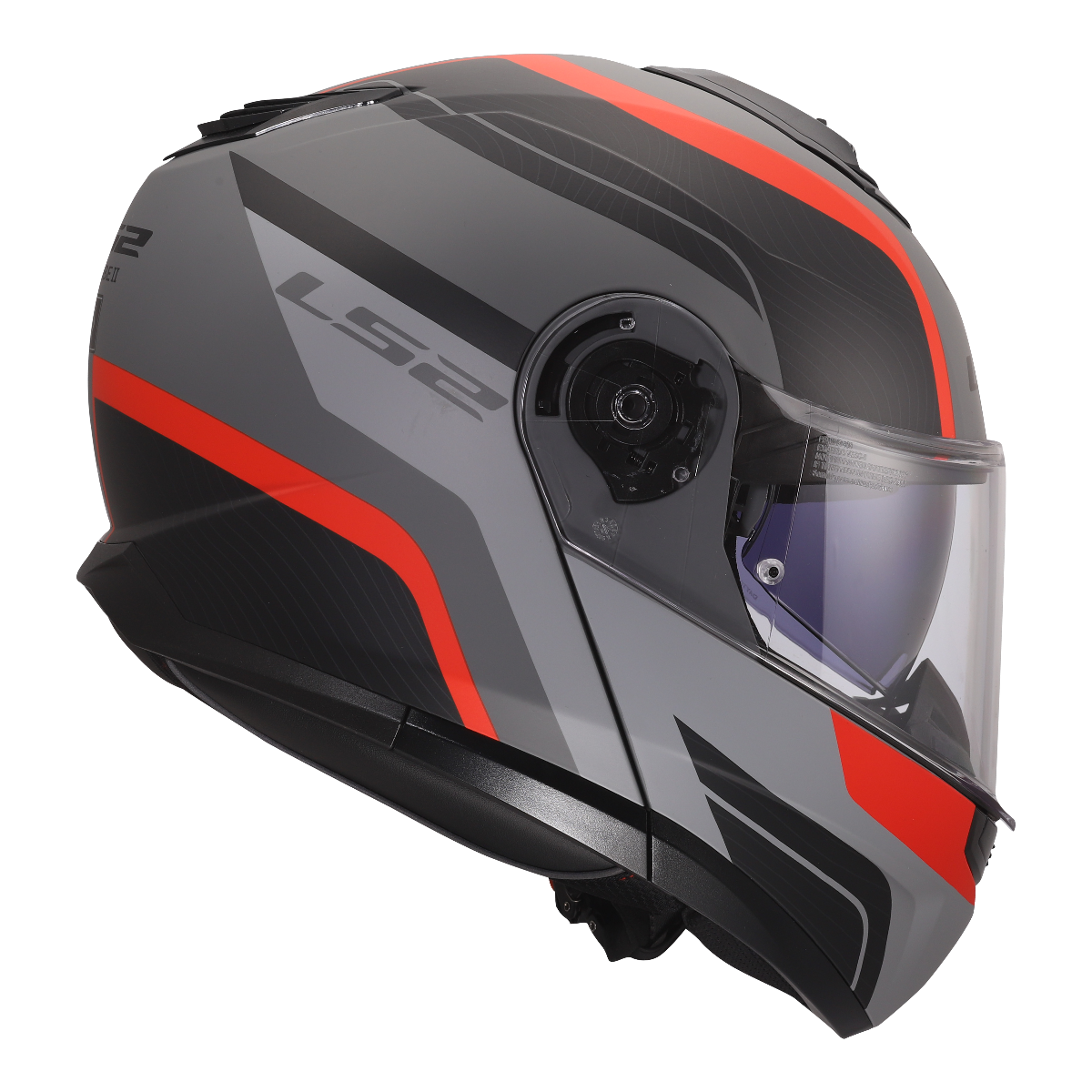LS2 FF908 STROBE II MONZA BLACK GREY RED-06
