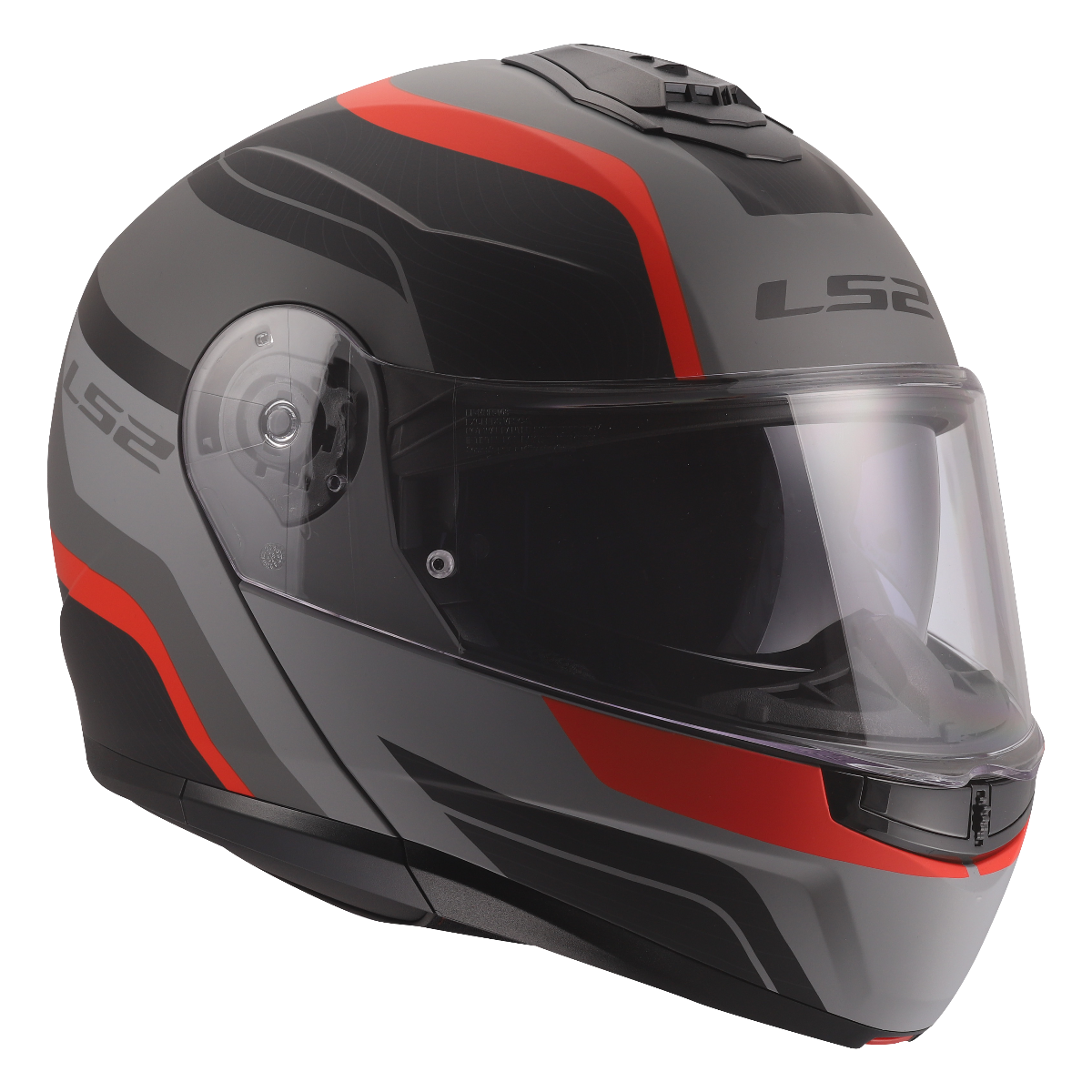 LS2 FF908 STROBE II MONZA BLACK GREY RED-06