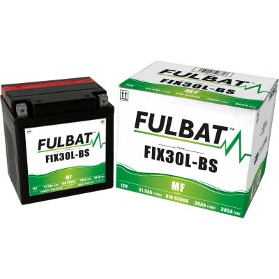 FULBAT Battery 12V/30Ah FIX30L-BS (YTX30L-BS) SEGWAY, CF MOTO, POLARIS, HARLEY DAVIDSON