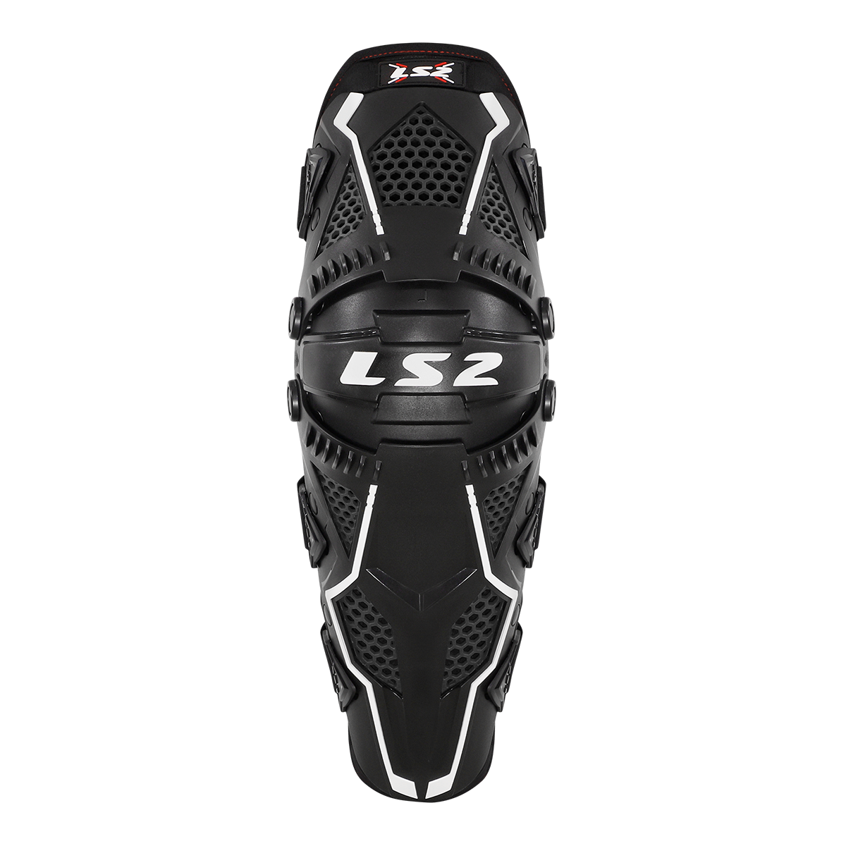 LS2 FORTRESS KNEE PROTECTOR BLACK