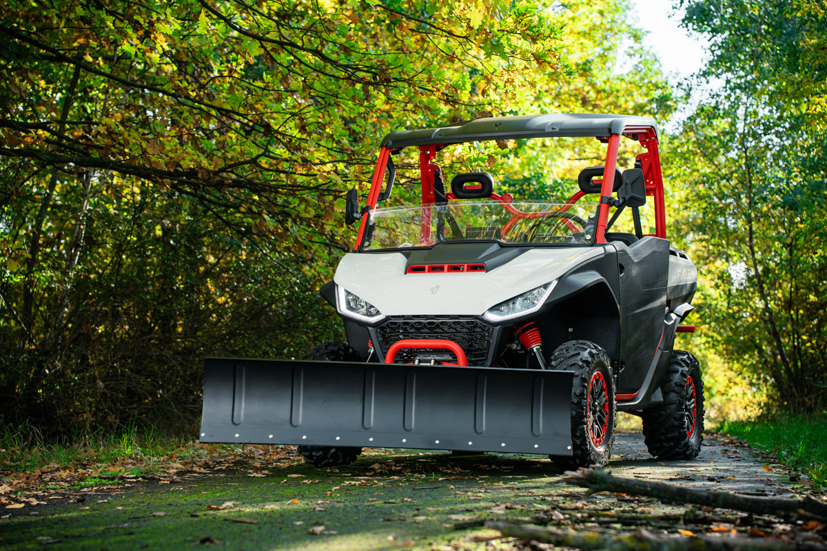 SHARK Snow Plow 67" Steel BLACK (170 cm) with QUICK adapter
