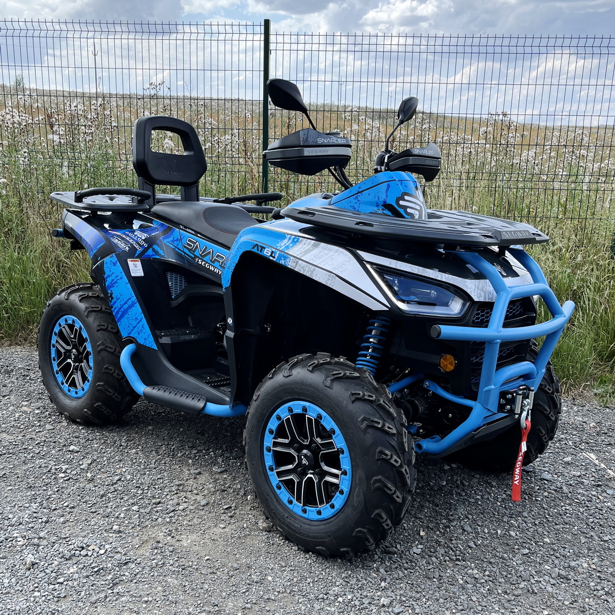 GRAPHIC STICKER KIT for Segway Snarler AT6-L blue