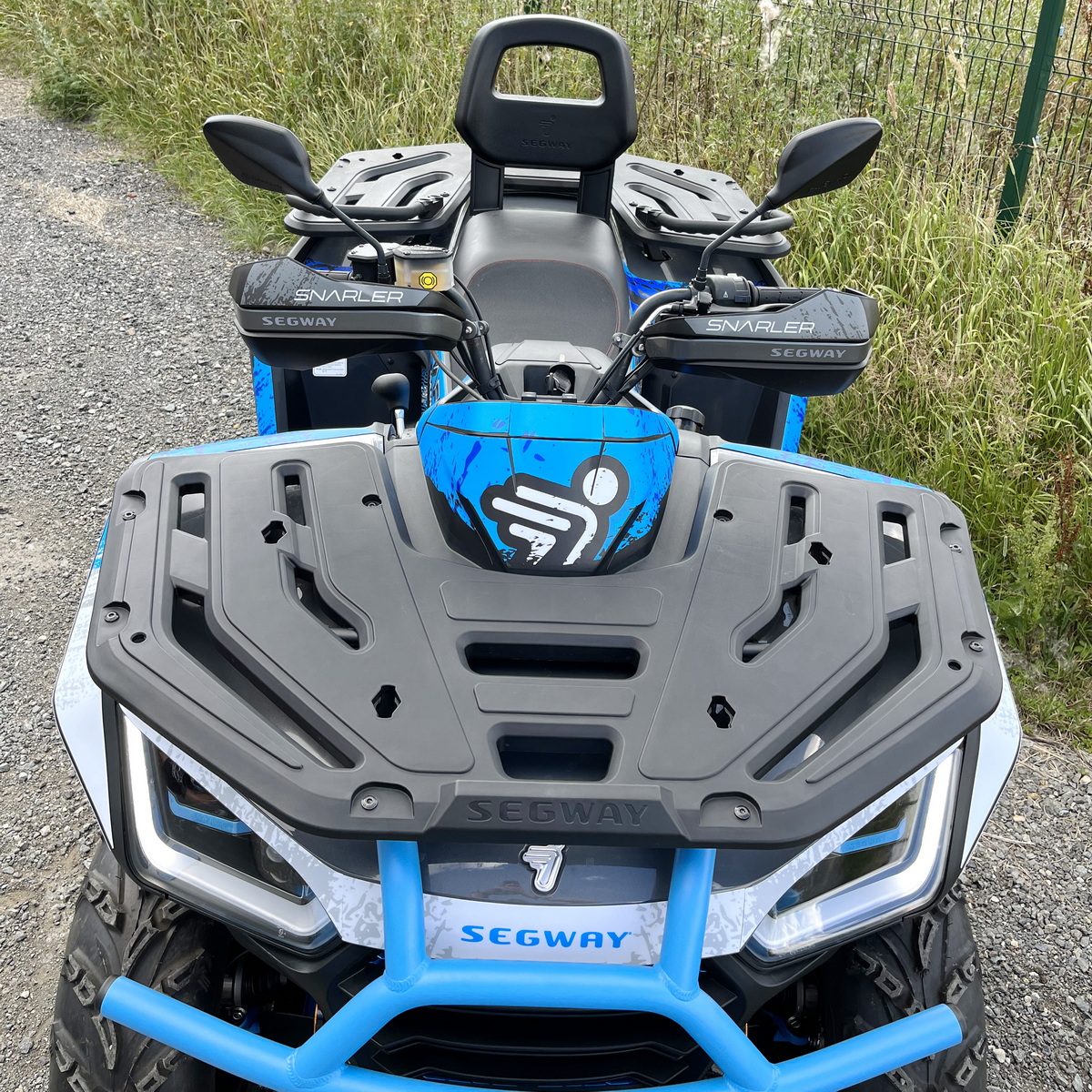GRAPHIC STICKER KIT for Segway Snarler AT6-L blue