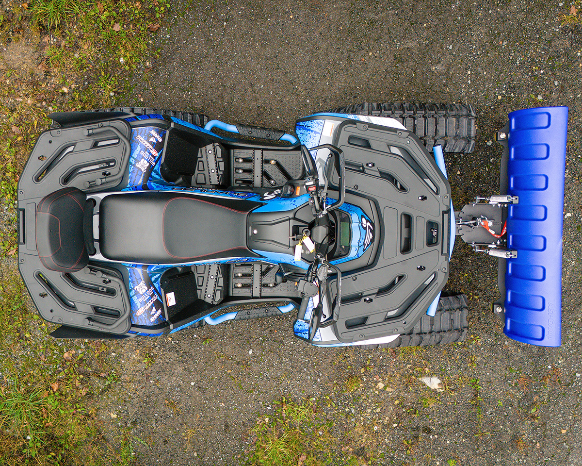 GRAPHIC STICKER KIT for Segway Snarler AT6-L blue