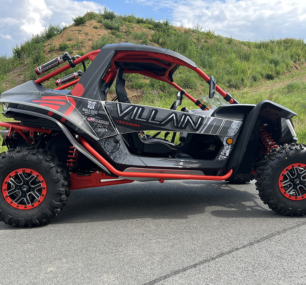 GRAPHIC STICKER KIT for Segway Villain SX10 grey