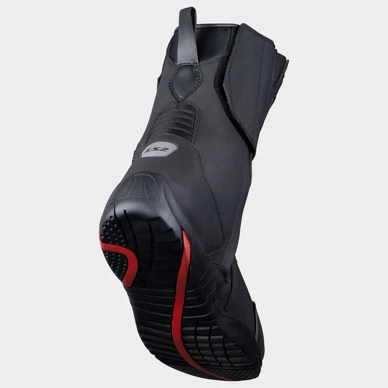 LS2 GOBY MAN BOOTS WP BLACK H-V YELLOW