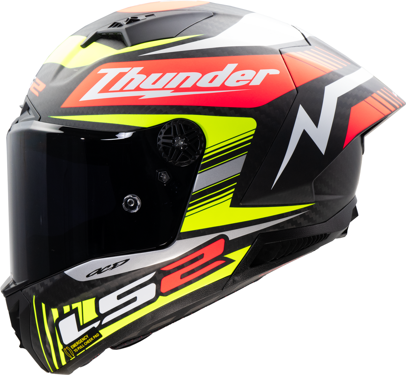 LS2 FF805 THUNDER GP AERO REPLICA BLACK-06