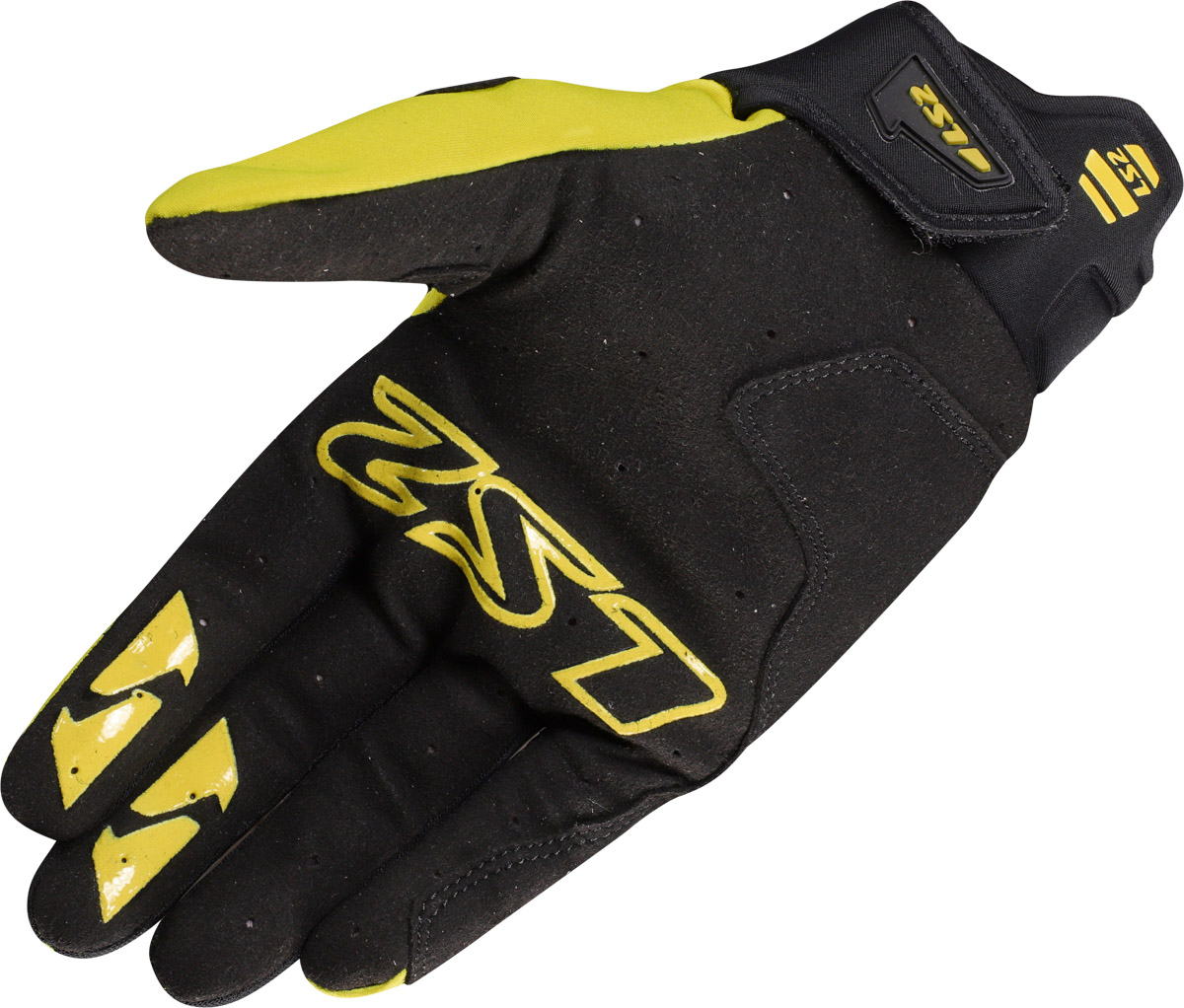 LS2 HIKER MAN GLOVES H-V YELLOW