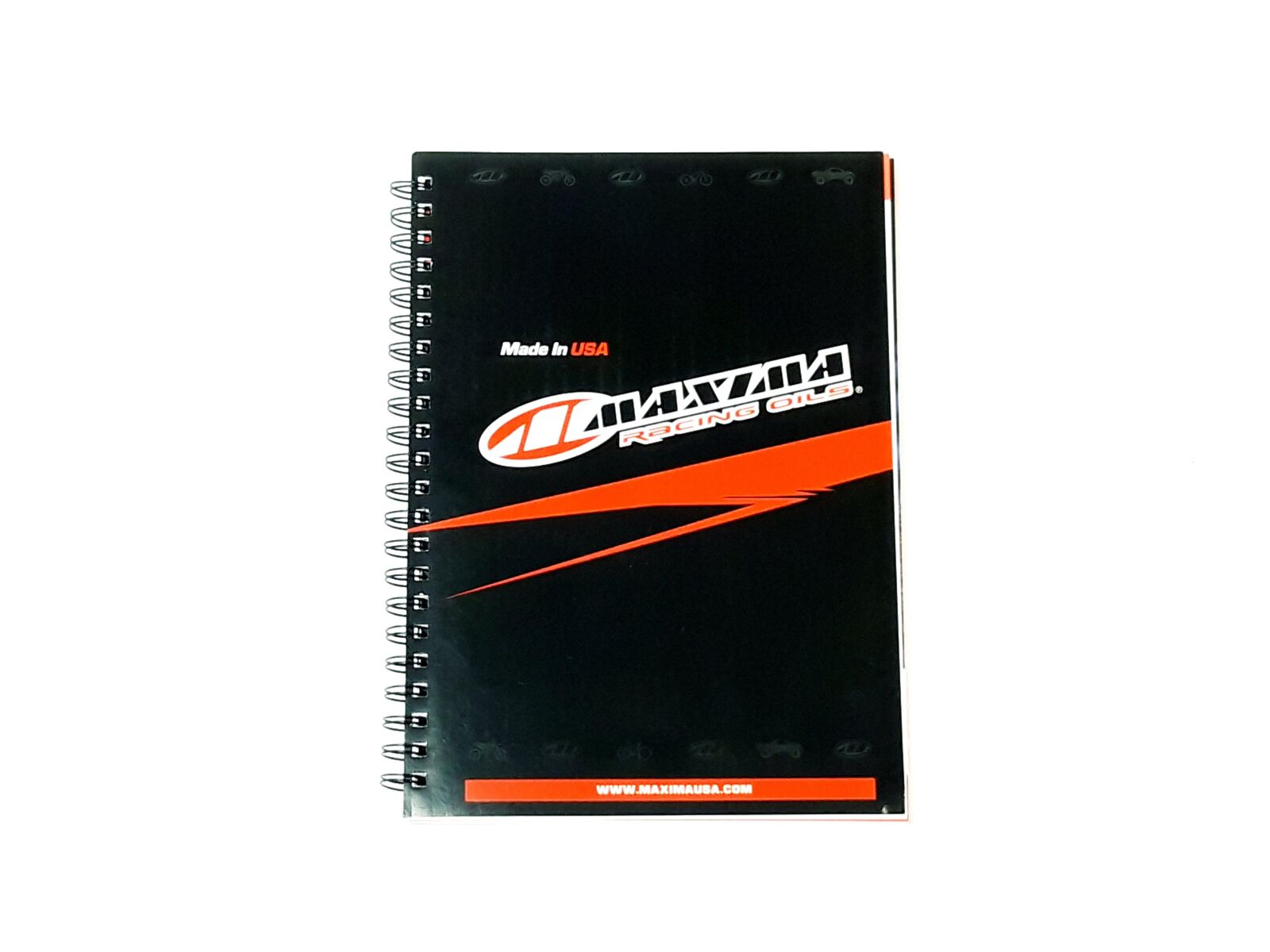 MAXIMA A4 SPIRAL NOTEBOOK / BLACK