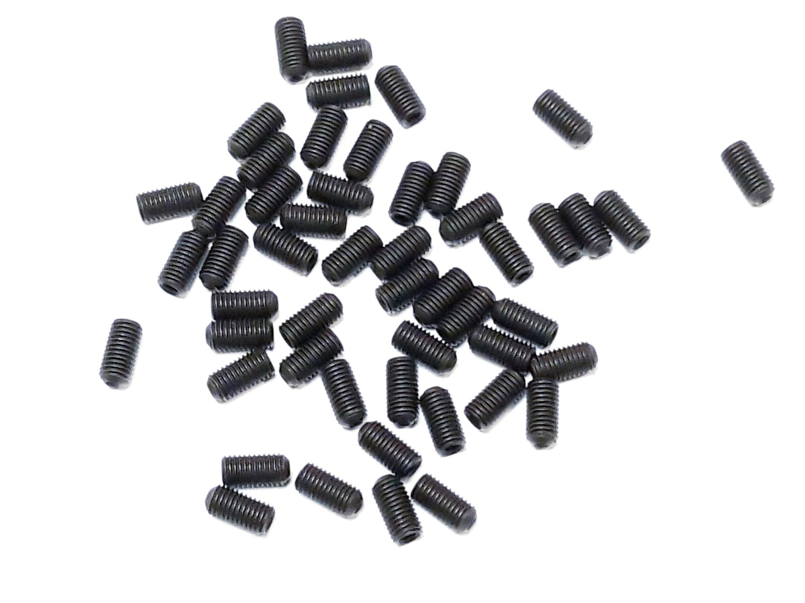 (PKG 50) SHSS 1/4-28x1/2 CUP PT.