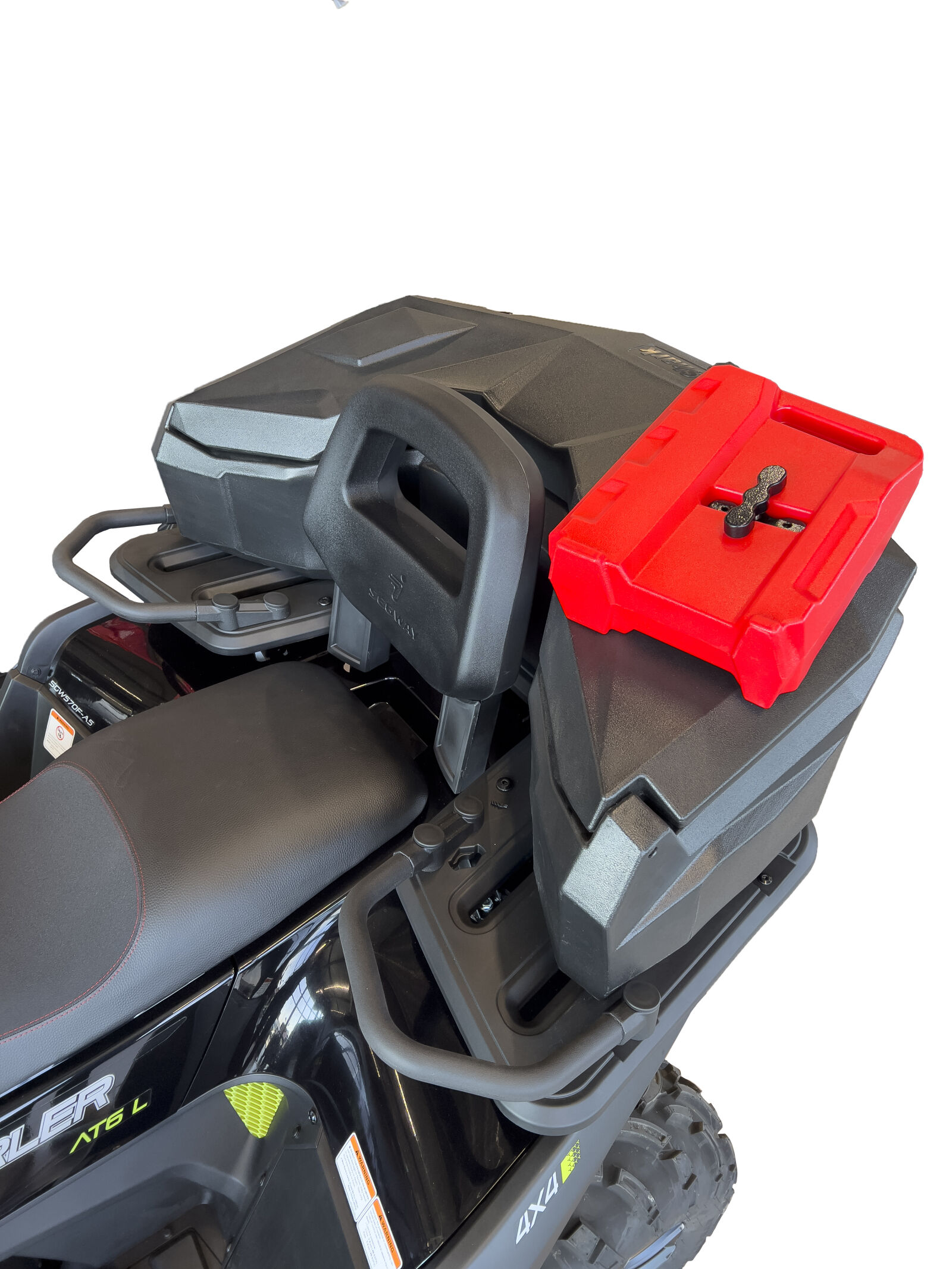 SHARK ATV plastový box AX105 na čtyřkolku SEGWAY AT10, CFMOTO X850 / X1000 (Gen.2)