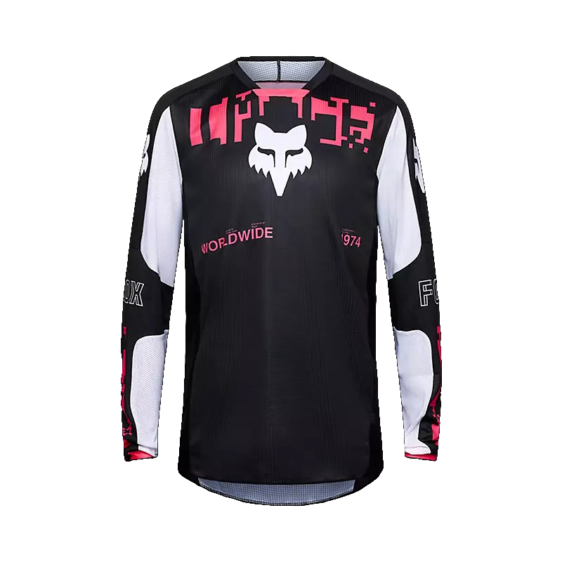 FOX 180 Digi Image Jersey - Black/Pink