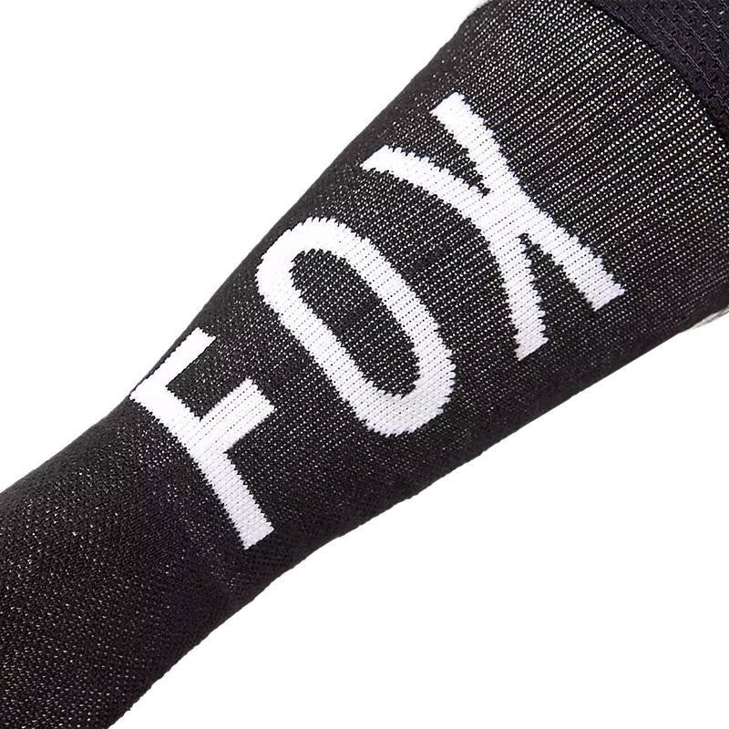 FOX Flexair Fracture Kb Sock, White/Black