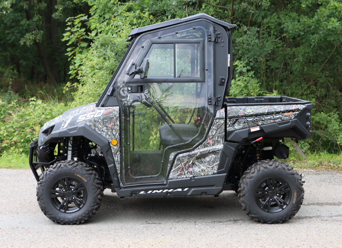 Kabina bez střechy včetně topení Linhai UTV 520/550/570/650 T-BOSS (možné použít originál střechu)