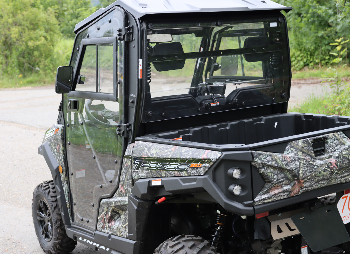 Kabina bez střechy včetně topení Linhai UTV 520/550/570/650 T-BOSS (možné použít originál střechu)