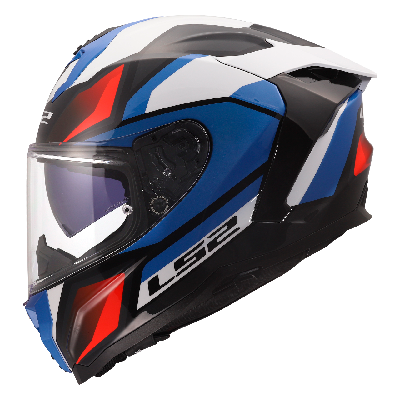 LS2 FF817 CHALLENGER II VIPER WHITE BLUE RED