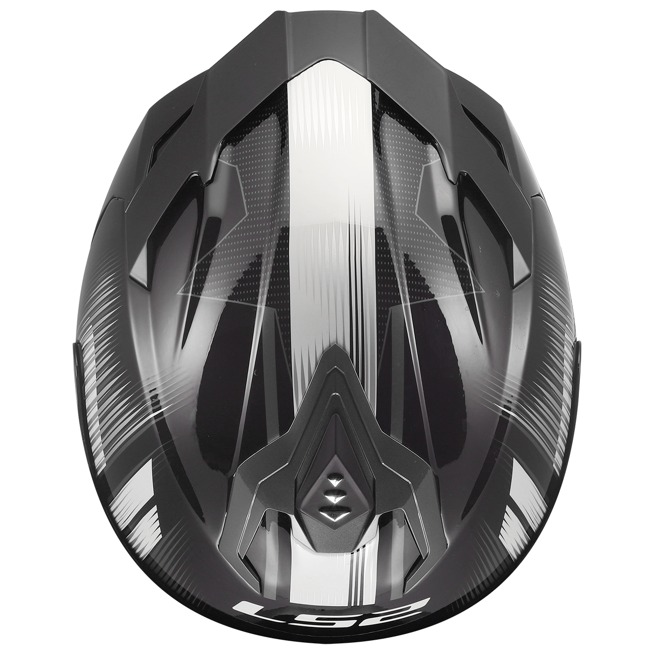 LS2 FF817 CHALLENGER II NITRO BLACK GREY