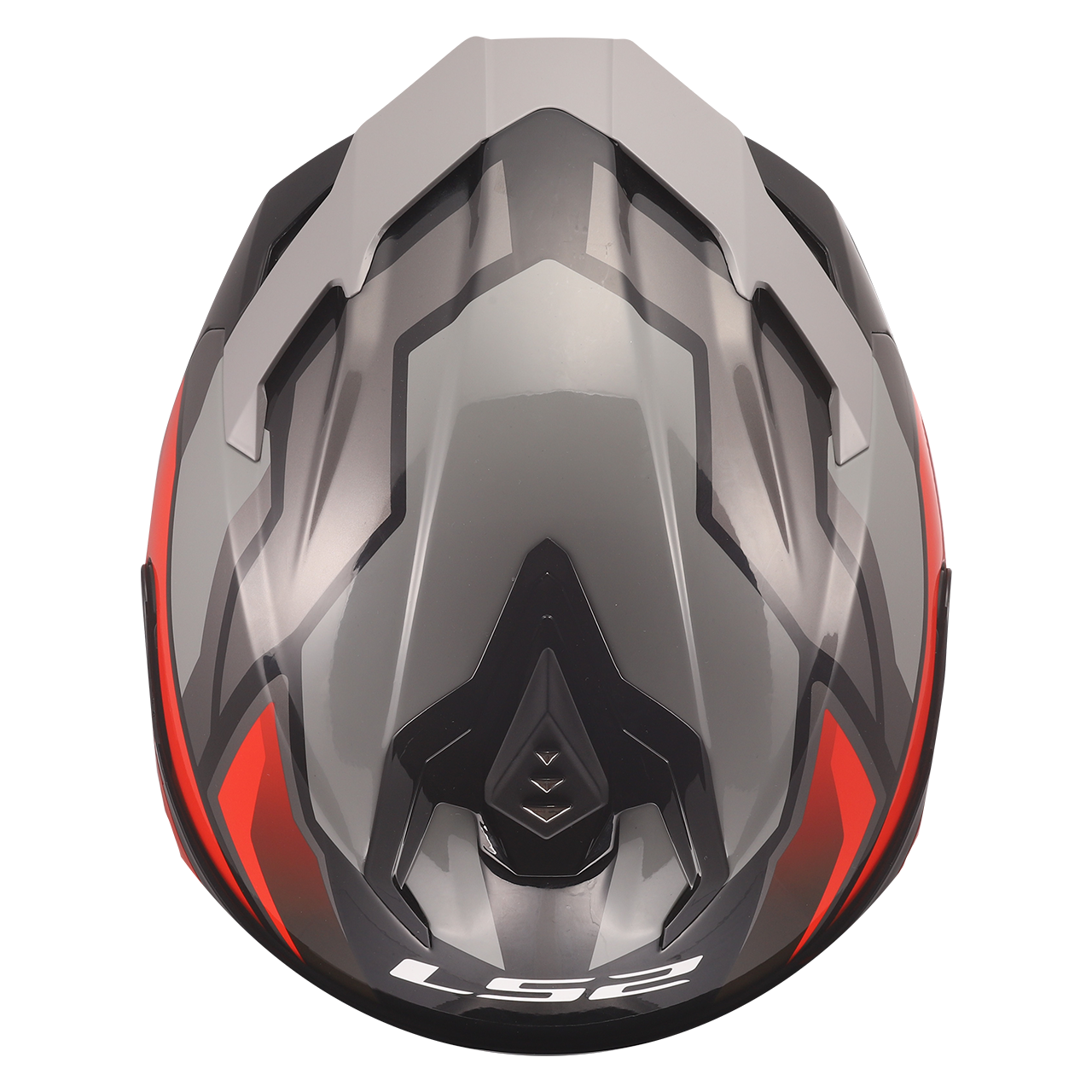 LS2 FF817 CHALLENGER II VIPER GREY RED