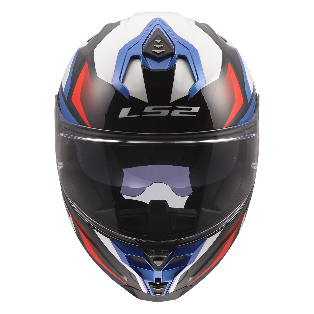 LS2 FF817 CHALLENGER II VIPER WHITE BLUE RED