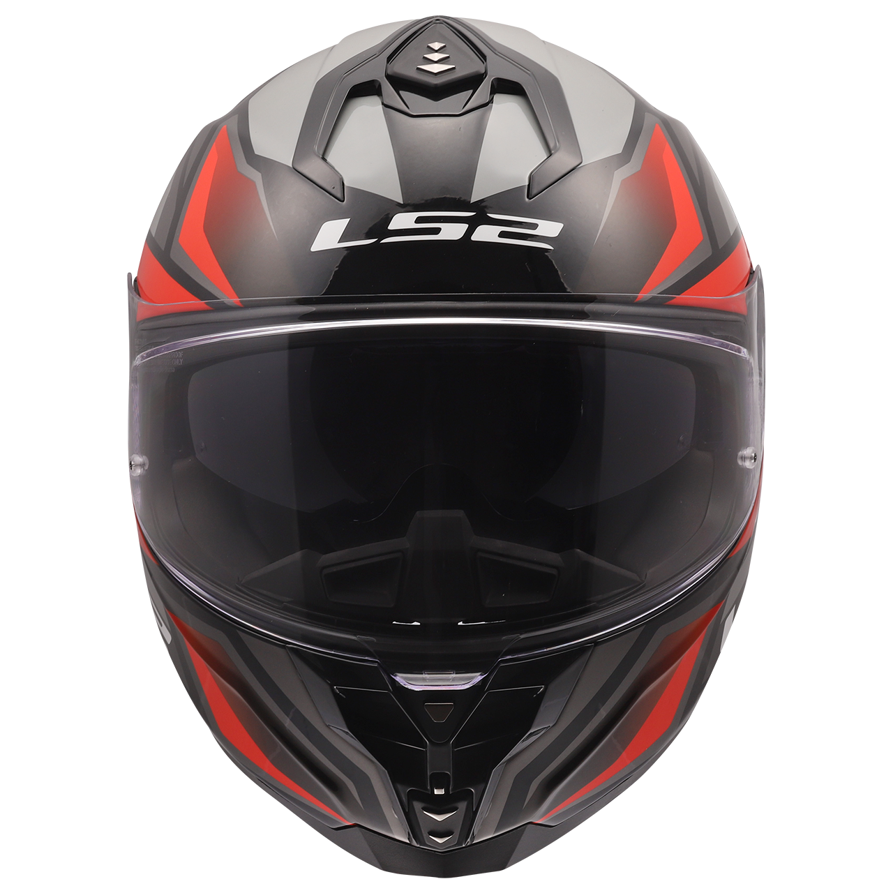 LS2 FF817 CHALLENGER II VIPER GREY RED