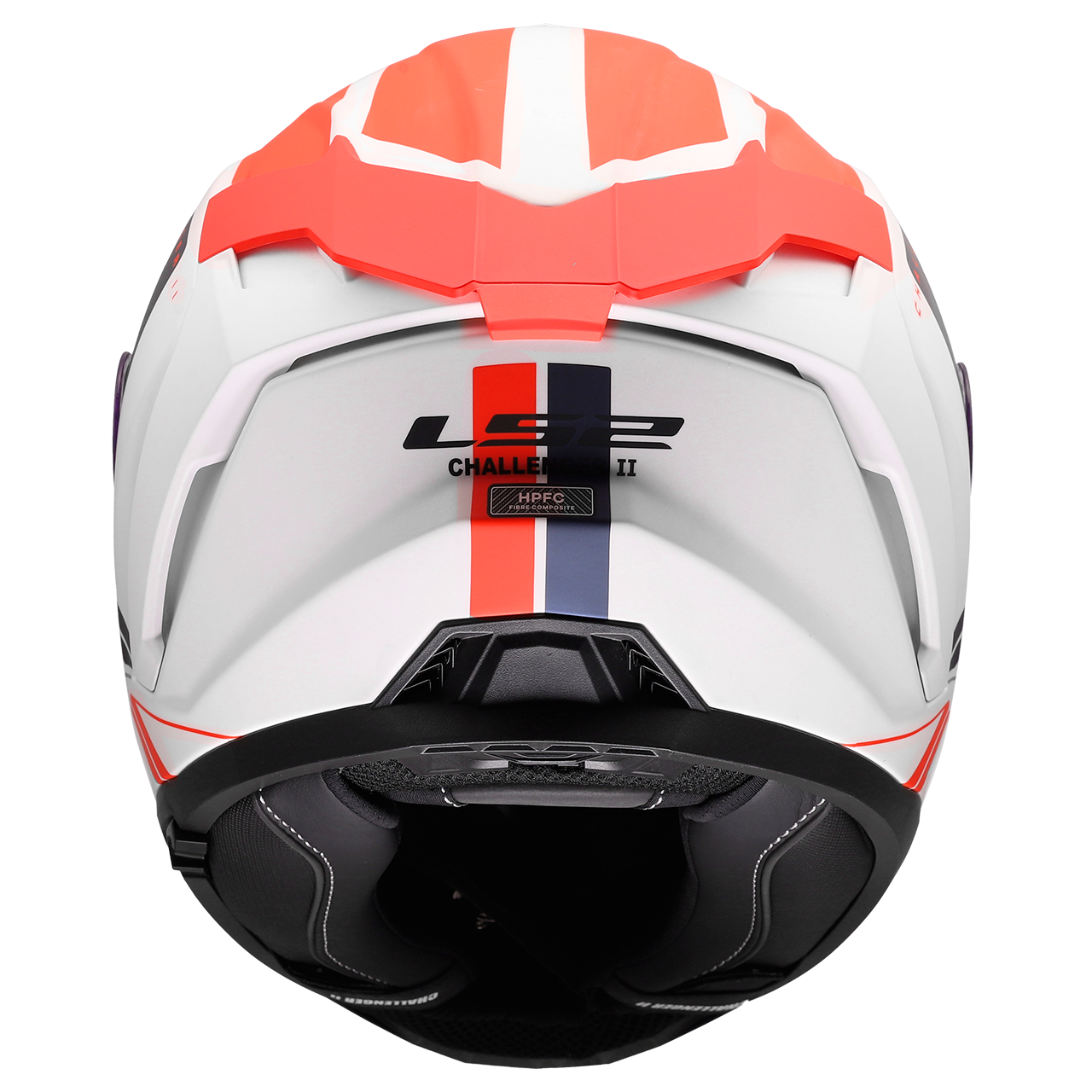 LS2 FF817 CHALLENGER II TITAN WHITE BLUE RED