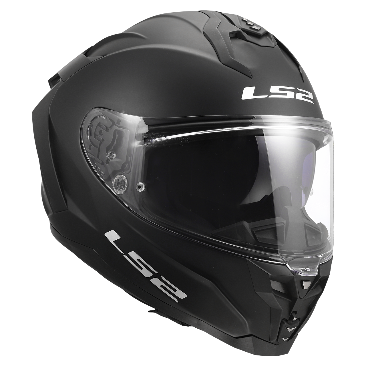 LS2 FF817 CHALLENGER II SOLID MATT BLACK