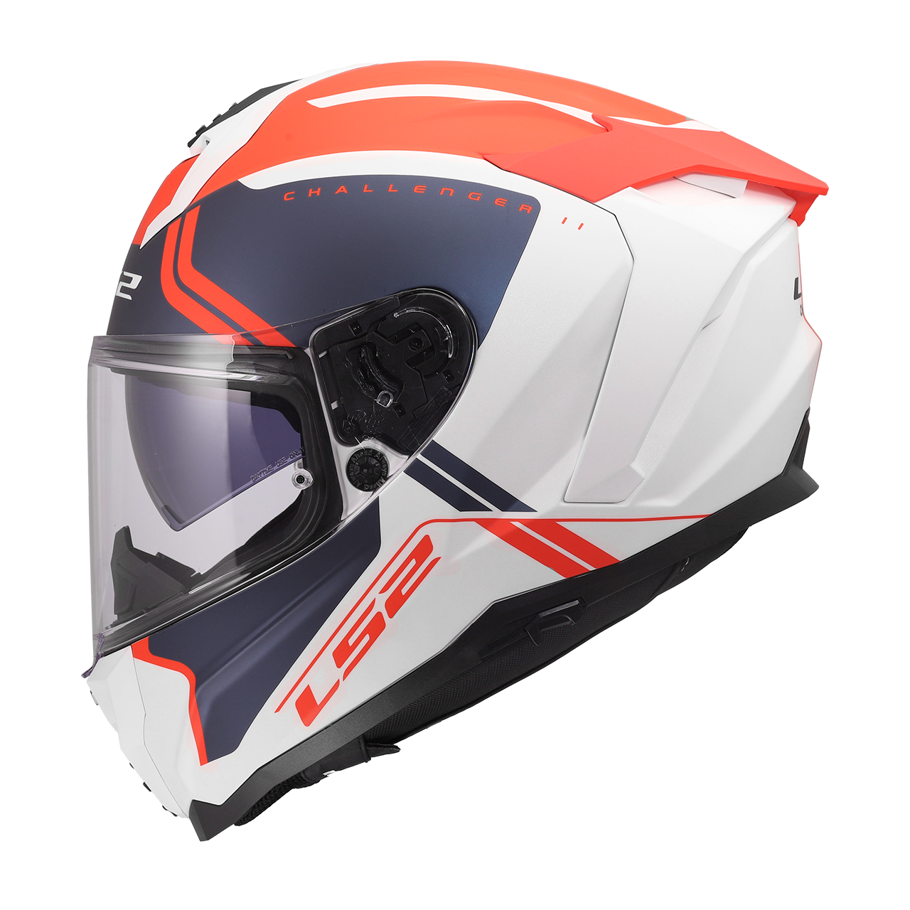 LS2 FF817 CHALLENGER II TITAN WHITE BLUE RED