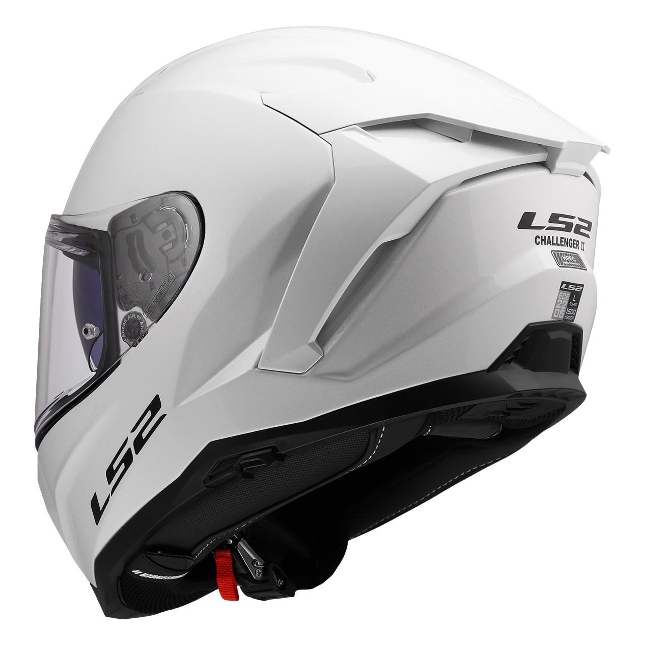 LS2 FF817 CHALLENGER II SOLID WHITE