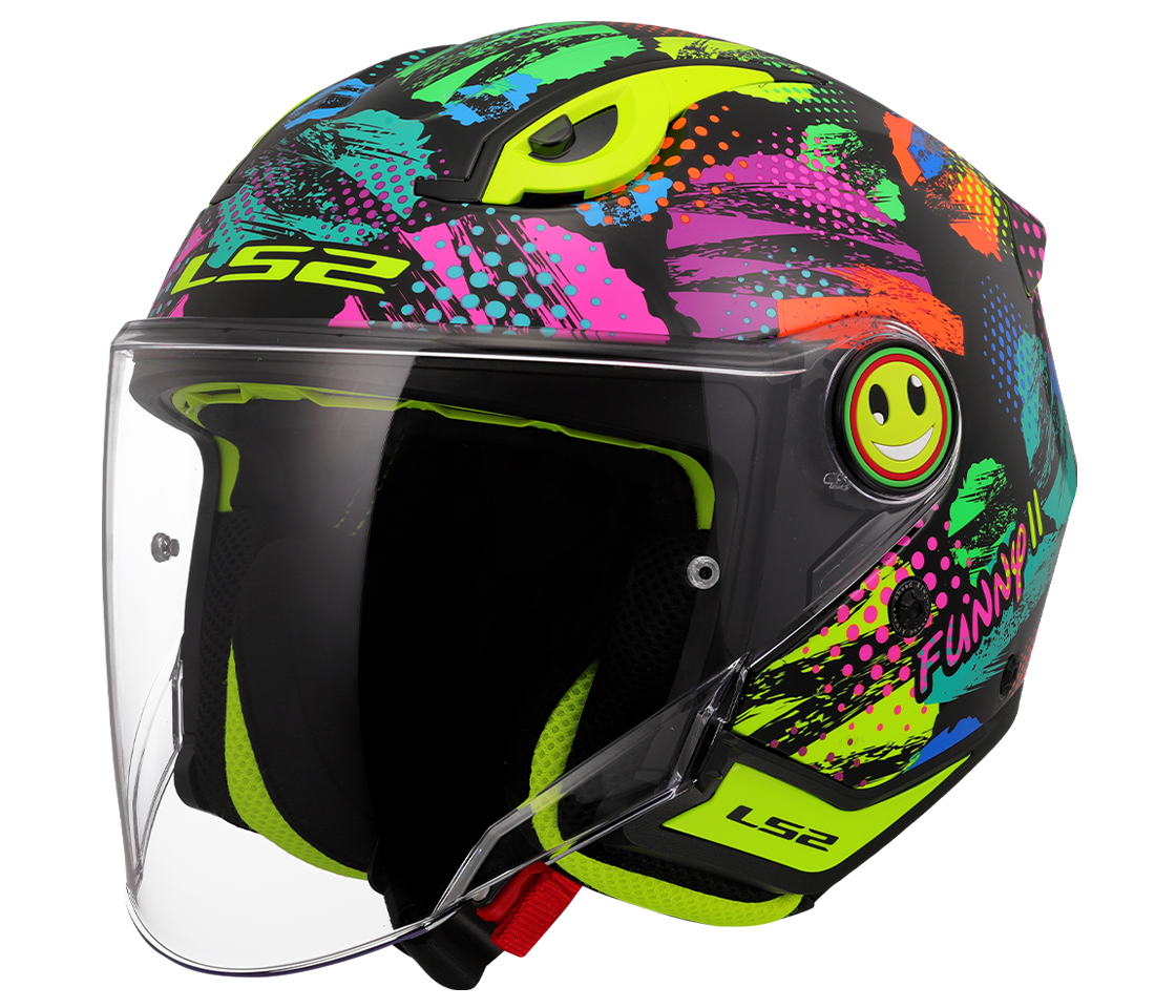 LS2 OF622 FUNNY II JOY BLACK 3XL