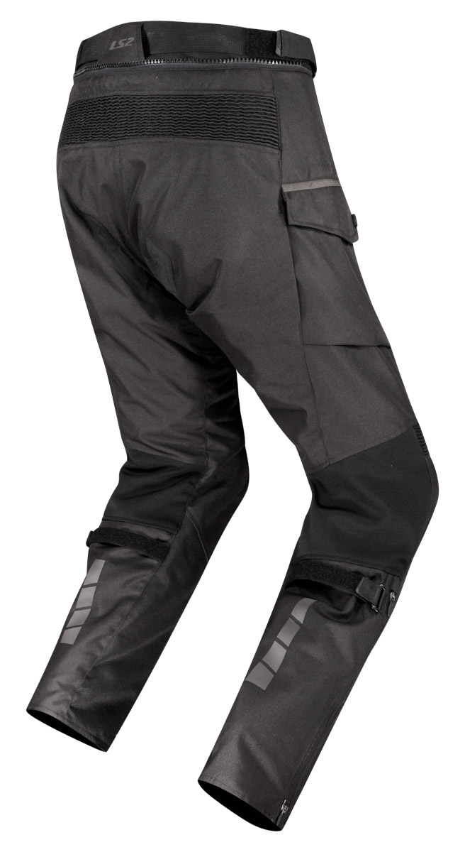 LS2 TRAVEL LADY PANT BLACK DARK GREY LONG
